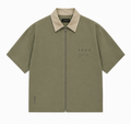 VESSEL ZIP SHIRT — SAGE
